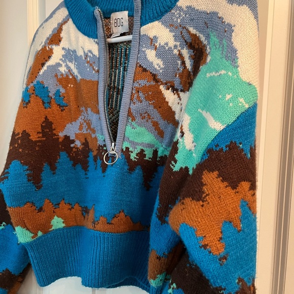 Urban Outfitters BDG Jesse Half Zip - Picture 3 of 6